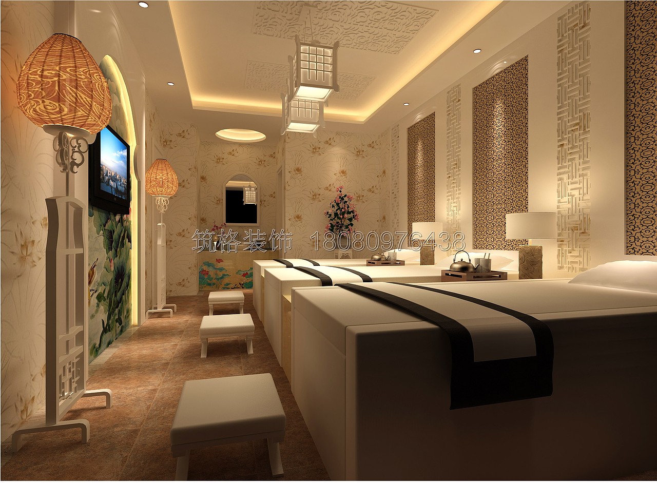 贵阳专业足浴会所装饰设计|贵阳足浴SPA装修设计案例|贵阳足浴会所如何设计好