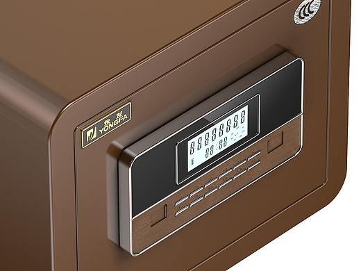 保险箱保险柜产品建模渲染2