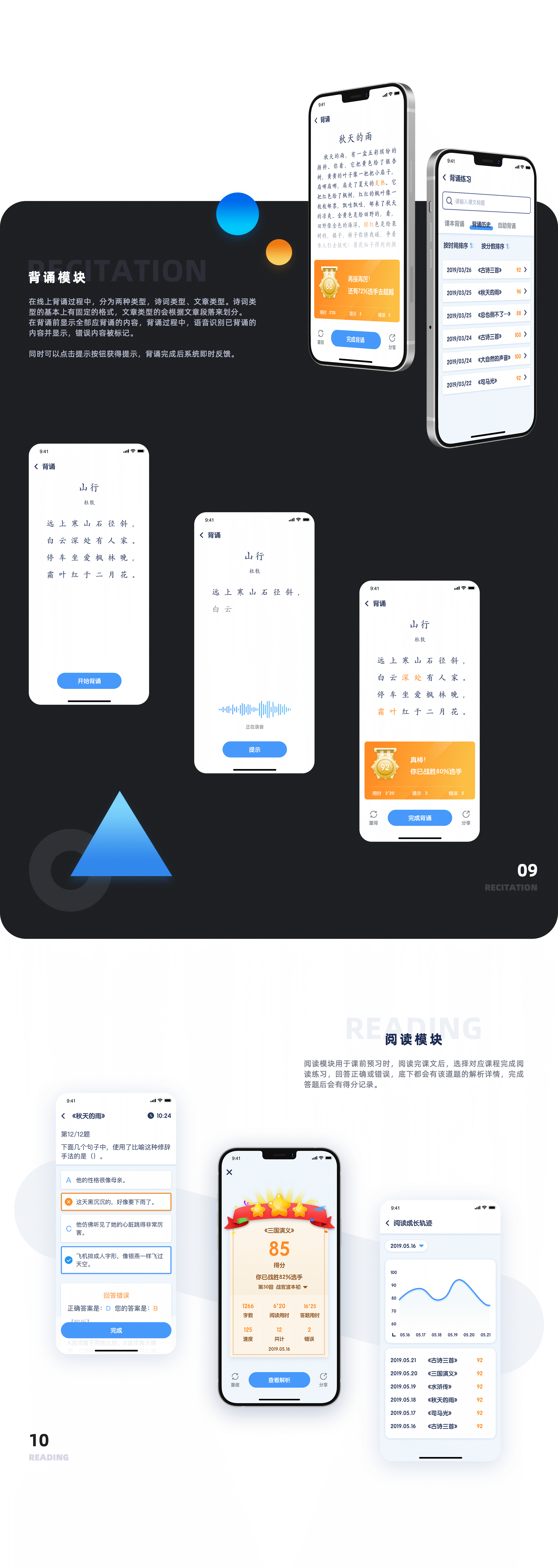 一款教育产品的总结（图ZMjI0MDk5NDY0） - APP界面 - 站酷设计师Delta_V原创素材 - 站酷ZCOOL