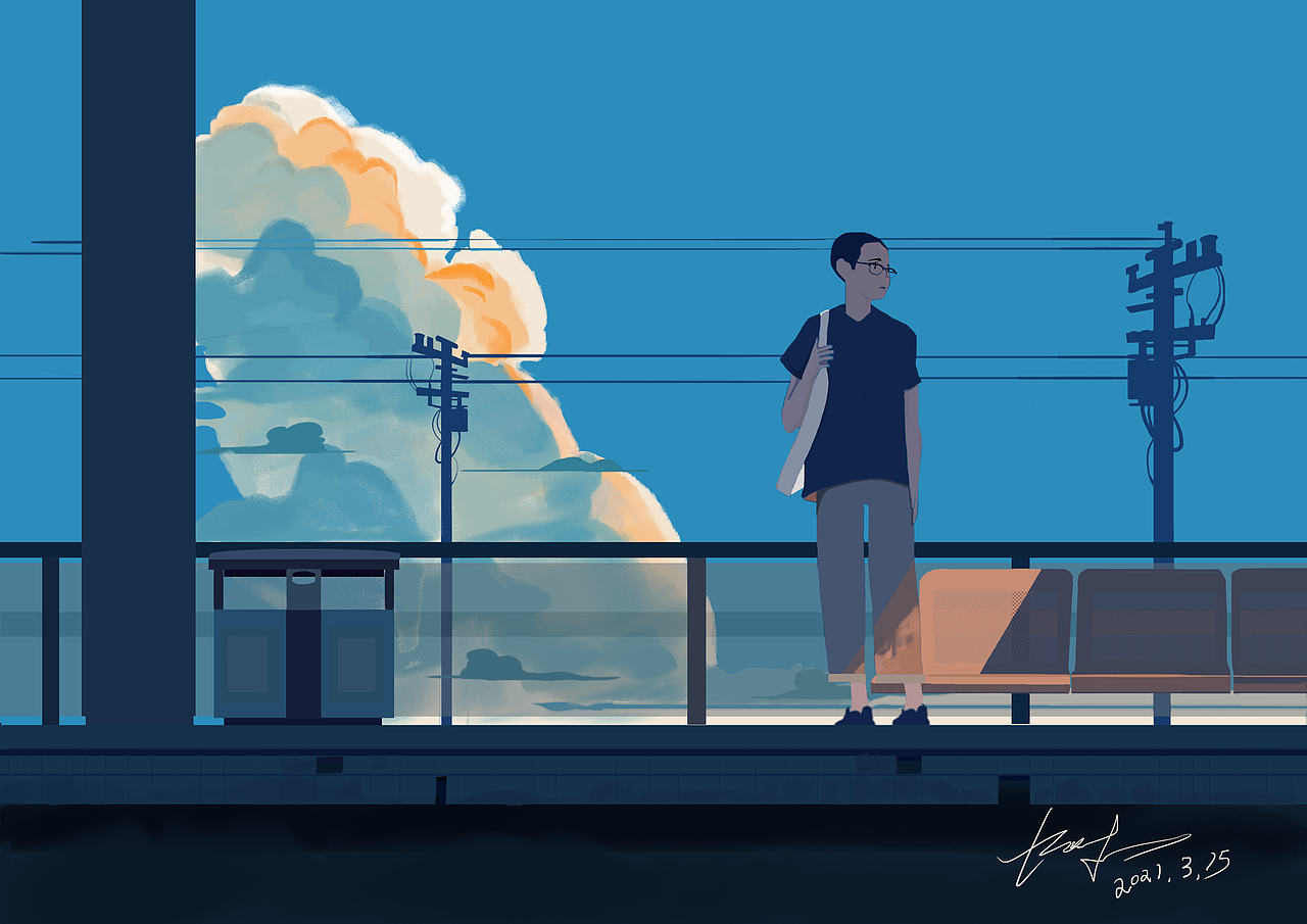 刚开始学手绘 临摹 多多指教