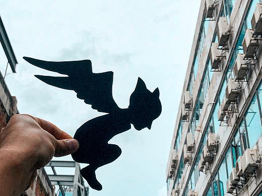 行走的剪纸摄影第五辑【堕天使的秘密】