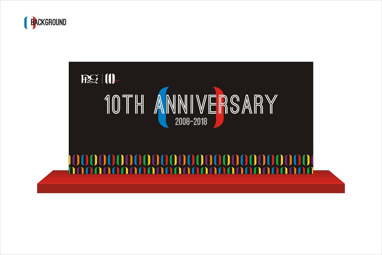 PRG十周年庆典标志设计（图ZNTk1NDY0MjA=） - Logo - 站酷设计师三匹马品牌原创素材 - 站酷ZCOOL