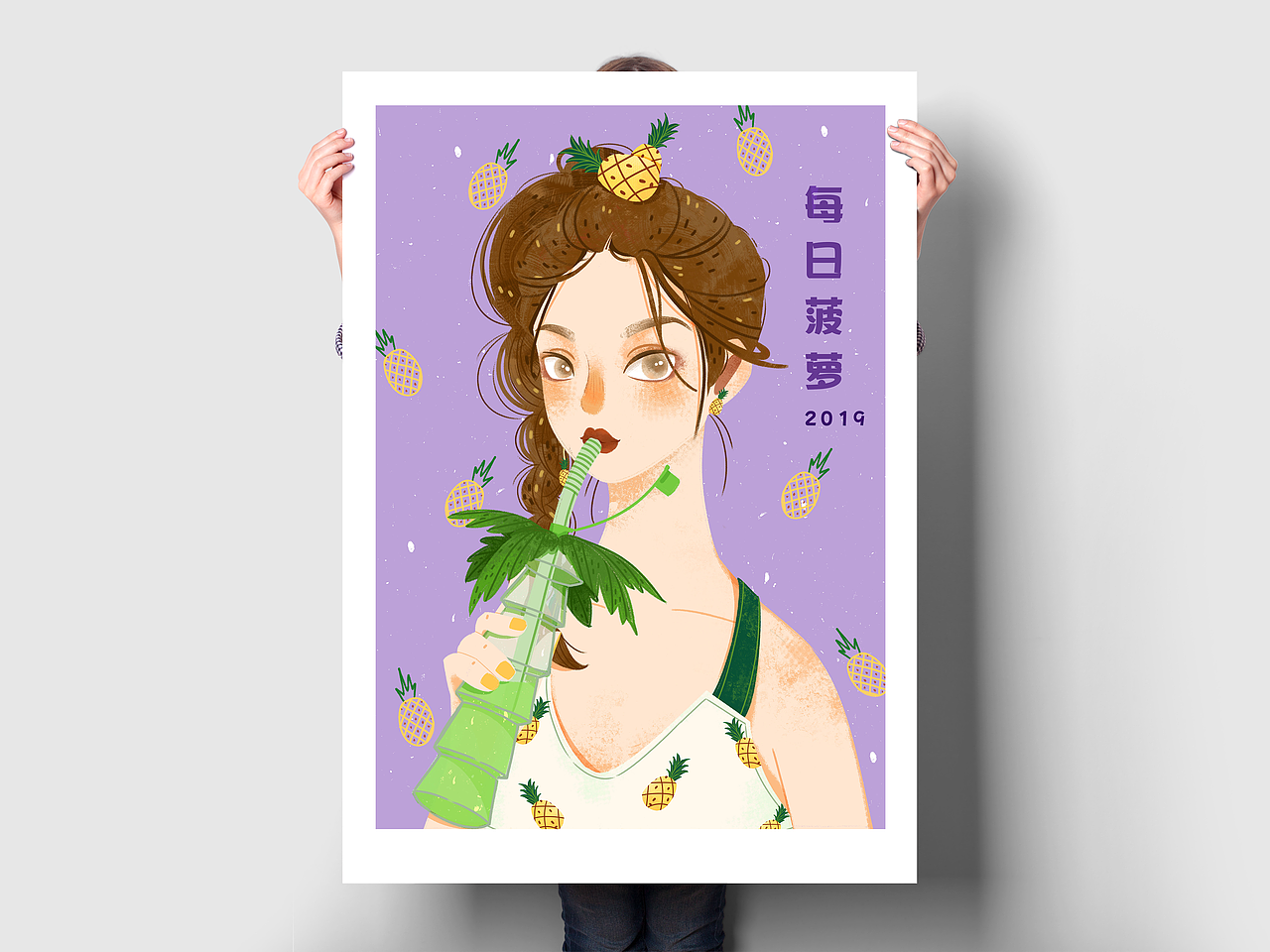 插画摸鱼（图ZMTYyODIxMjYw） - 创作习作 - 站酷设计师咱家的吉果子原创素材 - 站酷ZCOOL
