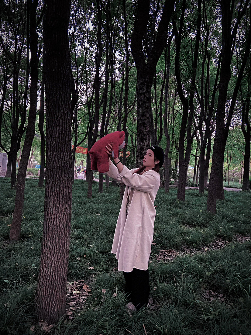 顾村公园周边小森林-人像-MM