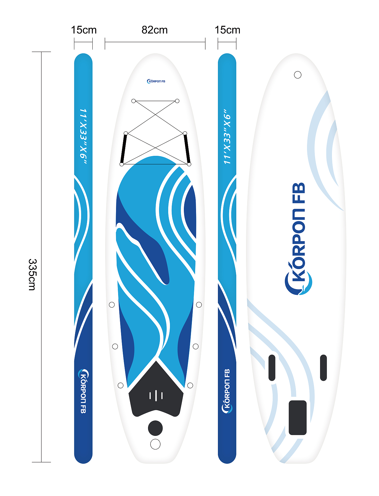 充气桨板产品设计