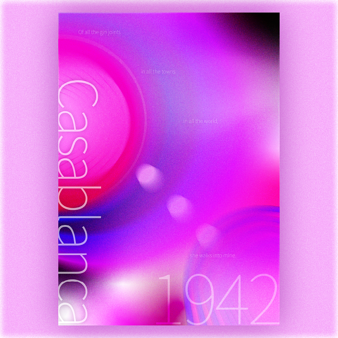 色彩感知海报设计 | 明信片设计 | Postcard Design