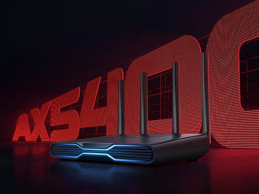 Redmi电竞路由器AX5400 视觉整案