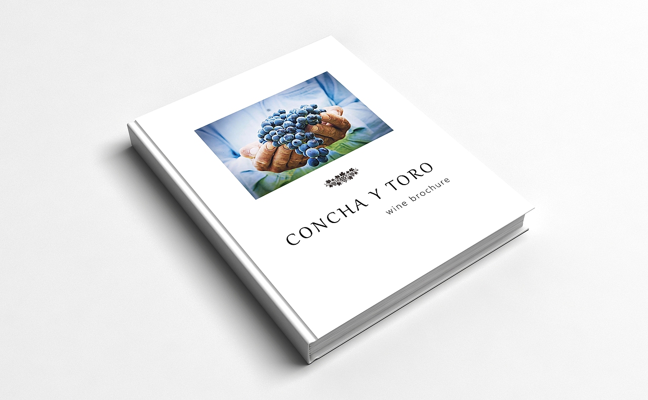 红酒葡萄酒画册 干露酒庄企业宣传册作业（图ZMTM4OTYwMzA4） - 书籍/画册 - 站酷设计师loliam原创素材 - 站酷ZCOOL