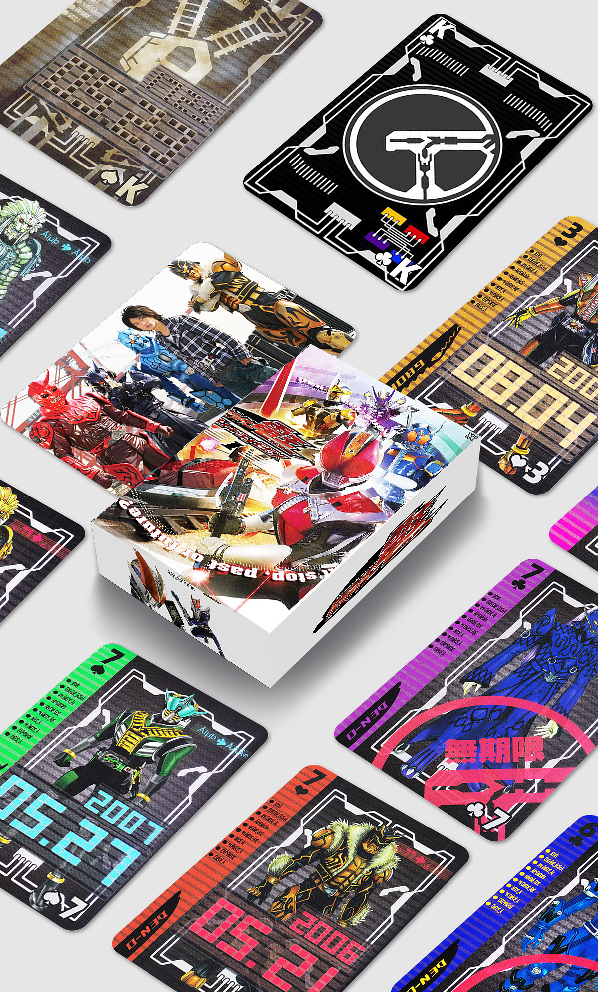 假面骑士电王扑克牌