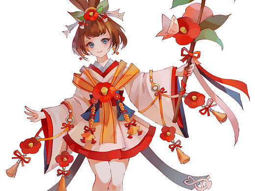 茶花姬（个人主页-ZNTIzMzA5NDg=） - 游戏原画 - 站酷设计师罗衣叶叶beimi原创素材 - 站酷ZCOOL