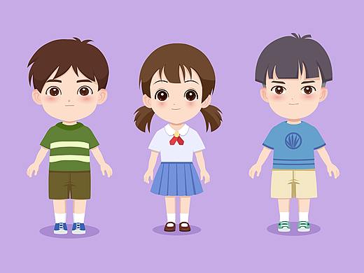 IP形象人物设计 —小学生