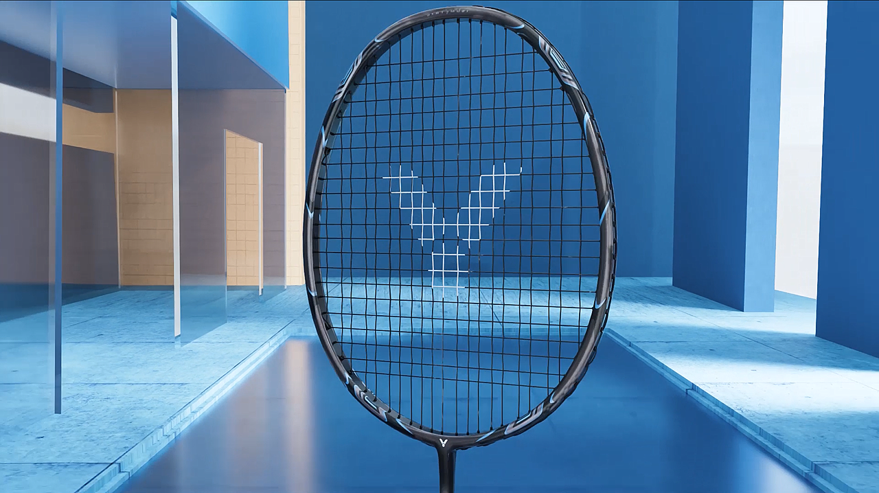 羽毛球拍动画|三维包装动画/产品包装/产品渲染