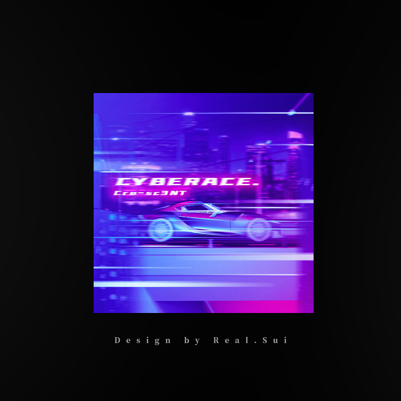 《CYBERBACE》音乐封面设计