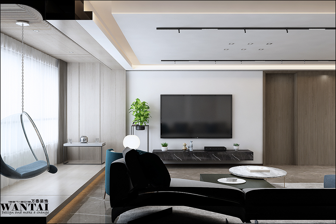 济宁瑞马名门普鲁旺斯户型180平设计效果图