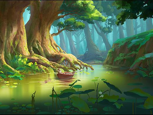 密林深处（个人主页-ZMzMzNTY5MDQ=） - 概念设定 - 站酷设计师小西0215原创素材 - 站酷ZCOOL