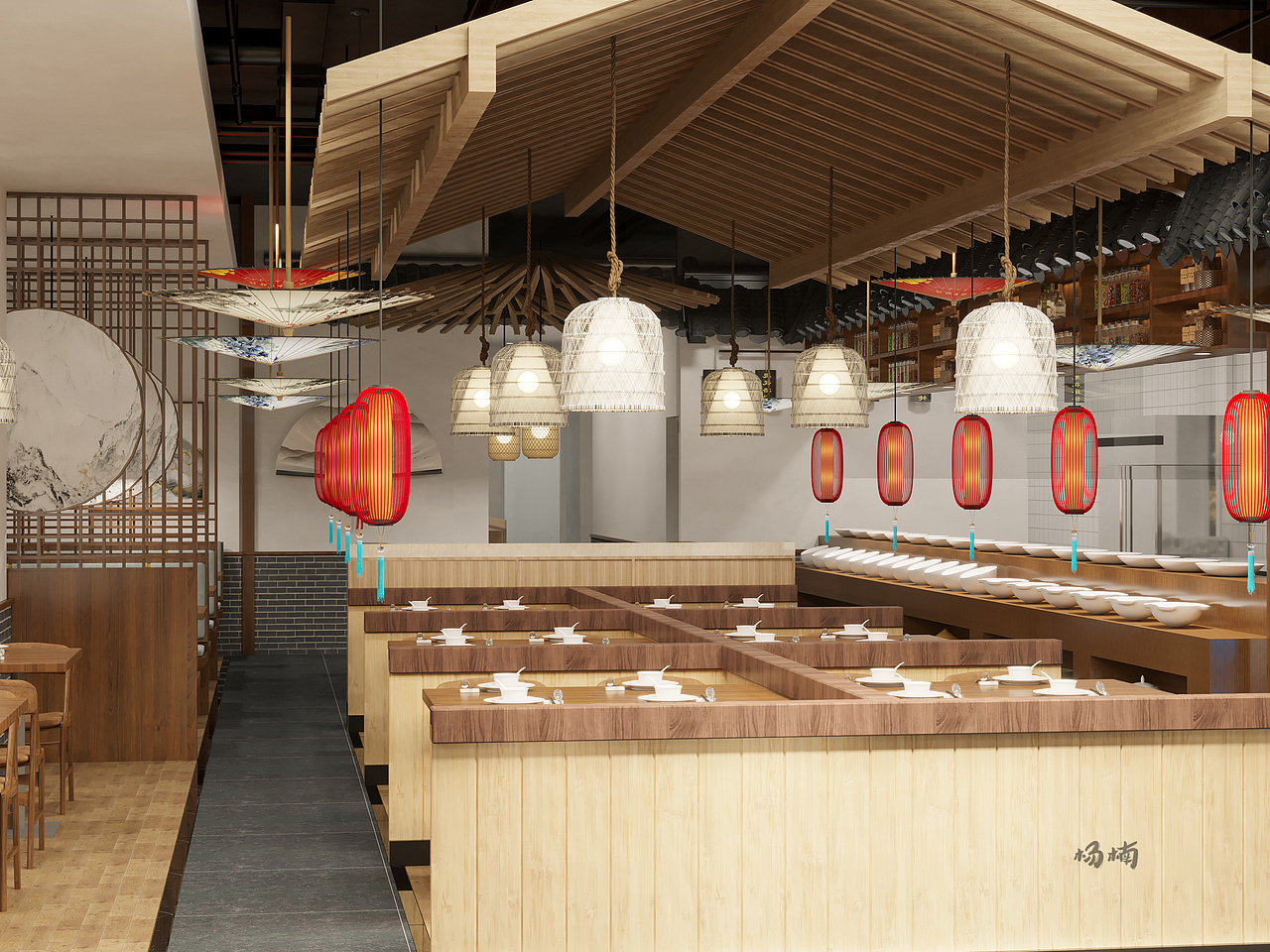 工装餐厅 —— 美食与餐厅承载着我们生活的美好!