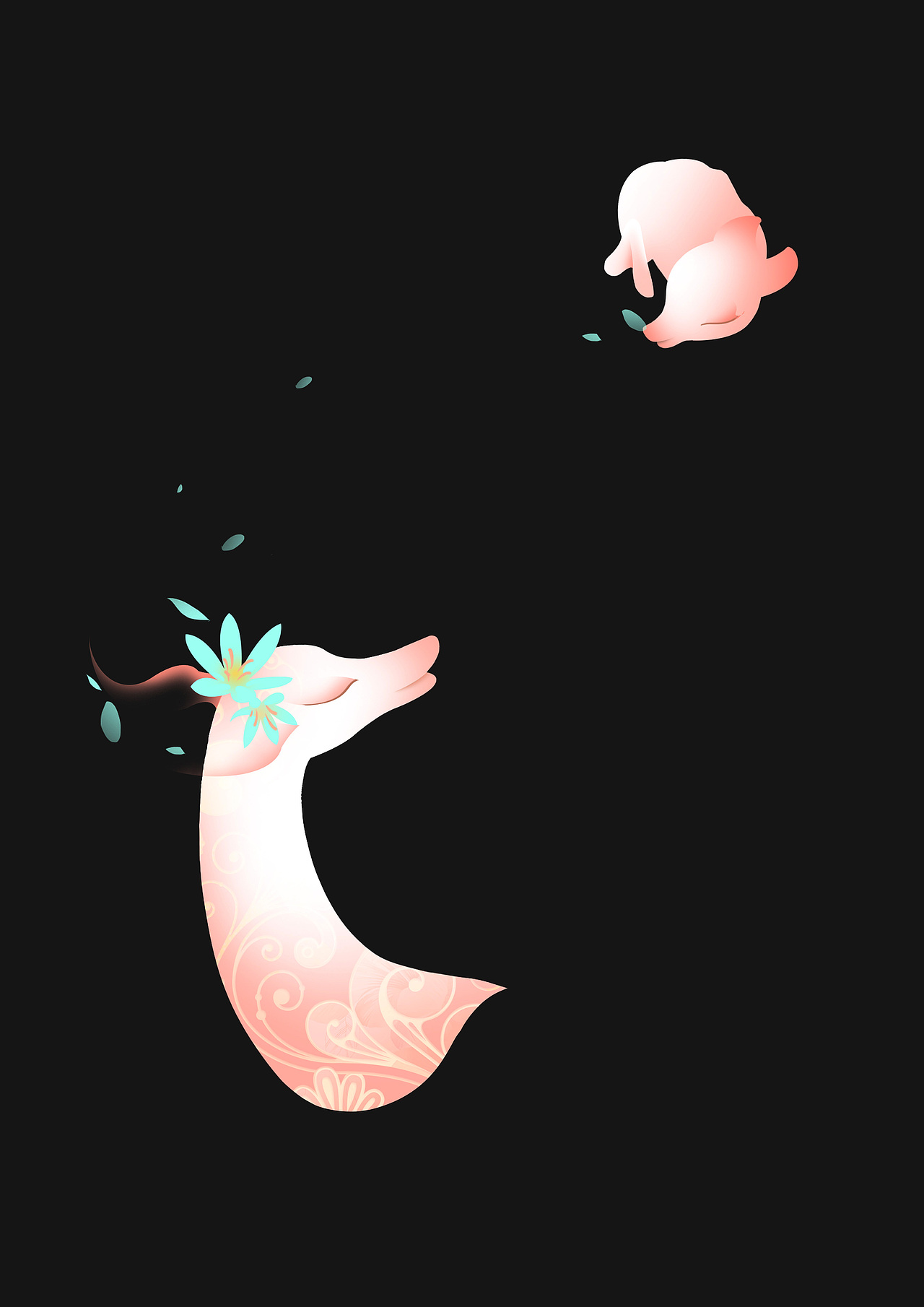 母子（图ZNDM2Nzg3OTI=） - 商业插画 - 站酷设计师anyifaze原创素材 - 站酷ZCOOL
