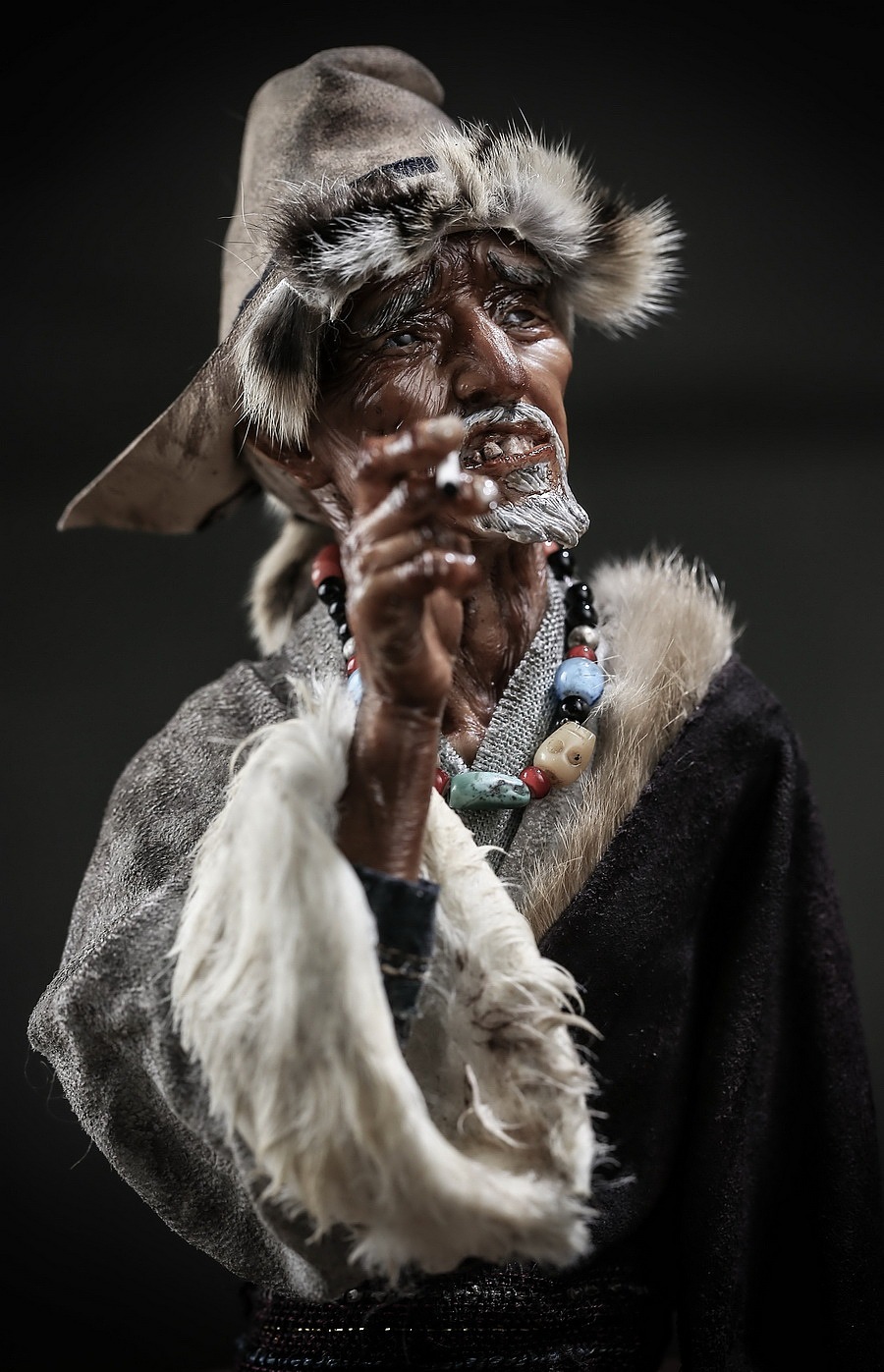 末那课外作业丨《西藏老头》自由创作展示（图ZNDAzNDQ5NDA=） - 手办/模玩 - 站酷设计师末那工作室原创素材 - 站酷ZCOOL