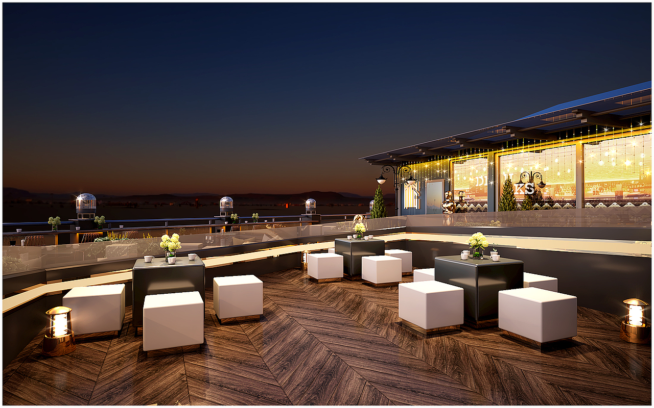 设计作品天台餐吧