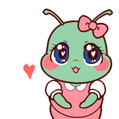 《星稚尊宝》之宝宝虫妹妹日常表情包（图ZMTc0NjExNDE2） - 网络表情 - 站酷设计师客家有礼原创素材 - 站酷ZCOOL