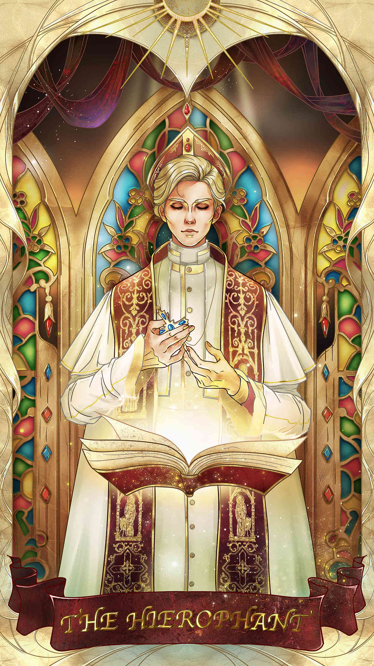 22张塔罗牌系列作品|插画|商业插画|生活好像奇遇记_原创作品-站酷