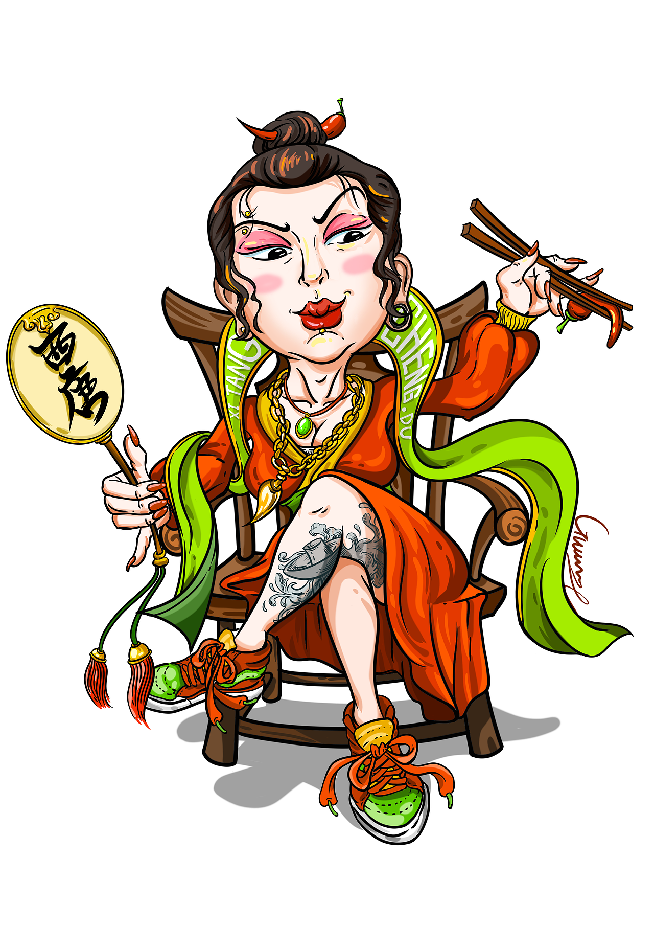 国潮火锅IP形象