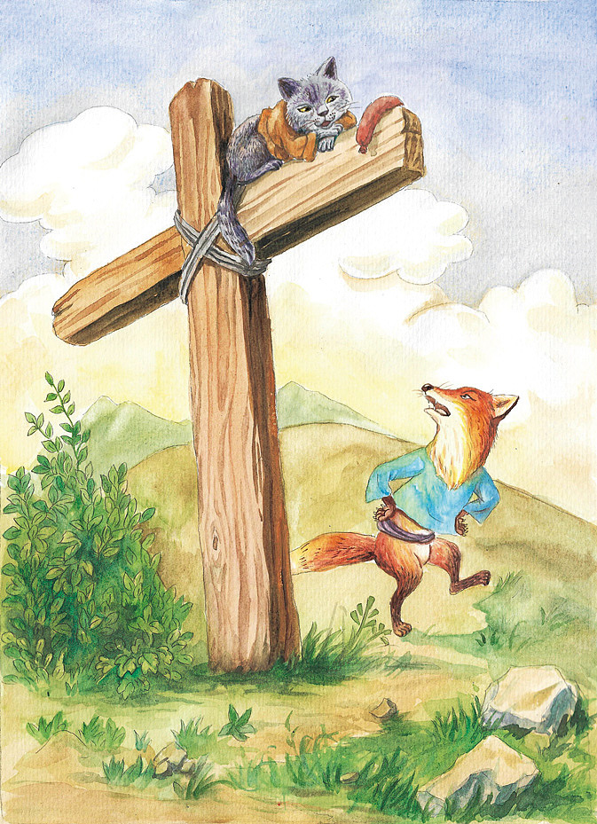 《列那狐》_飞起的团子-站酷zcool