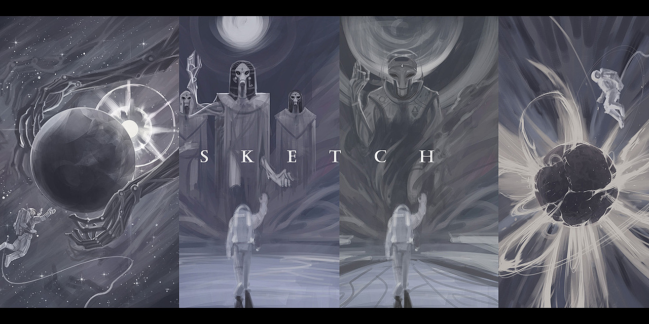 《星之继承者》三部曲小说封面