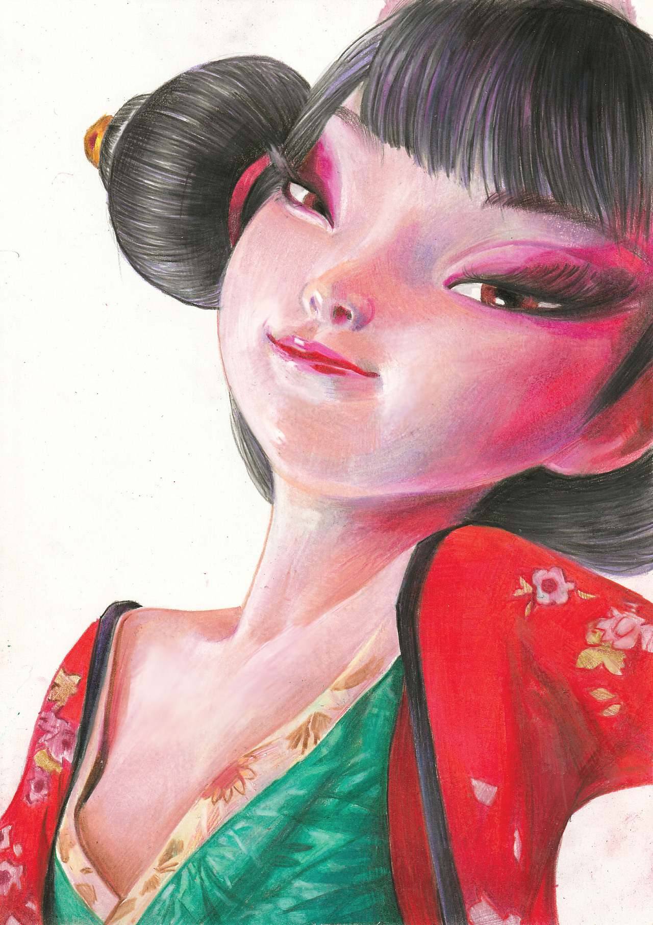 宝青坊主|插画|创作习作|苑美峰 - 原创作品 - 站酷 (zcool)