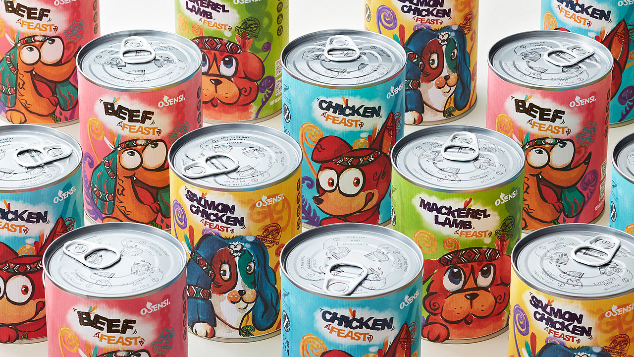 【OSENSI·主粮罐头】宠物食品包装