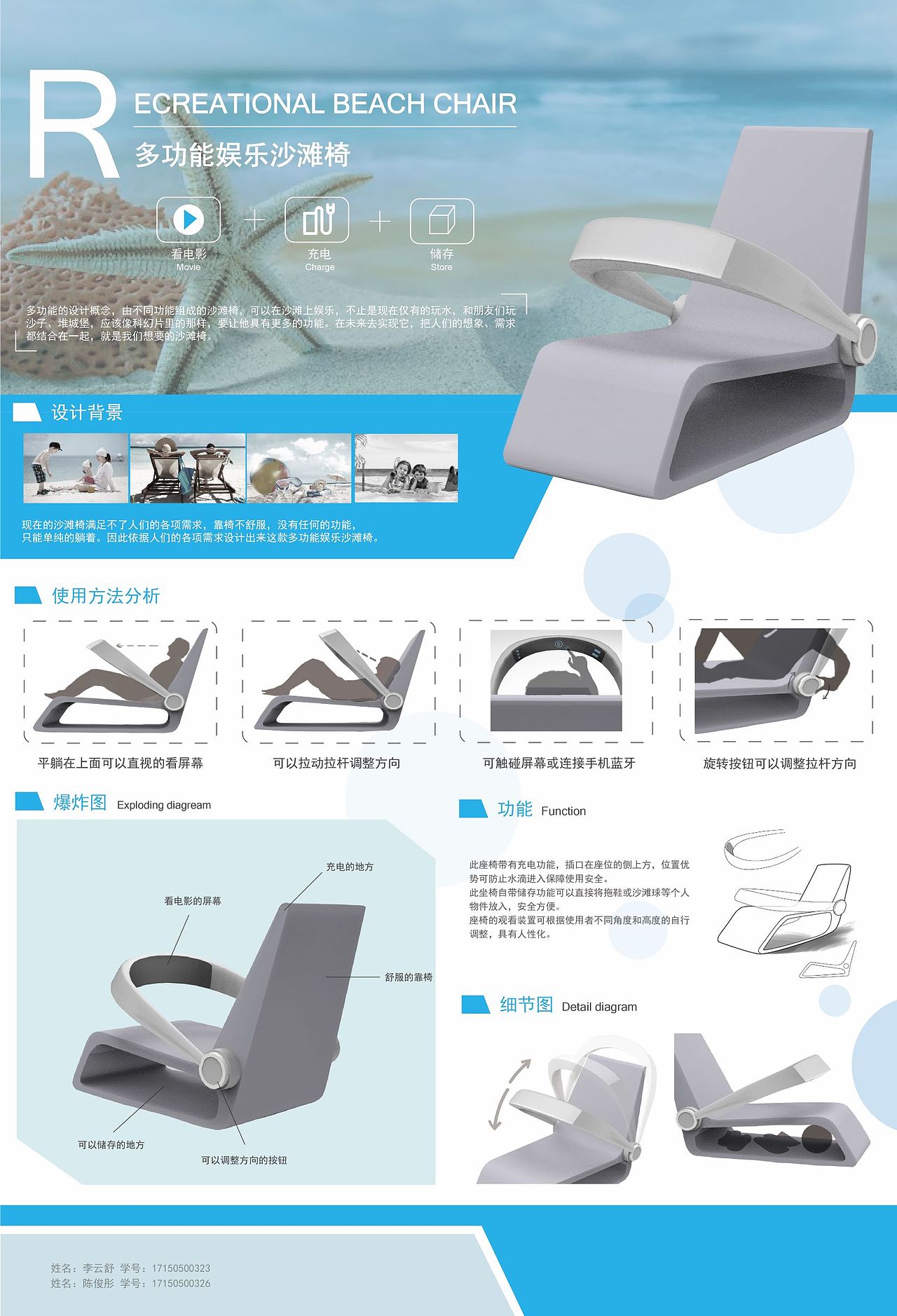 多动能娱乐沙滩椅（图ZMjU1OTUzNDQw） - 生活用品 - 站酷设计师小陈不爱吃香菜原创素材 - 站酷ZCOOL