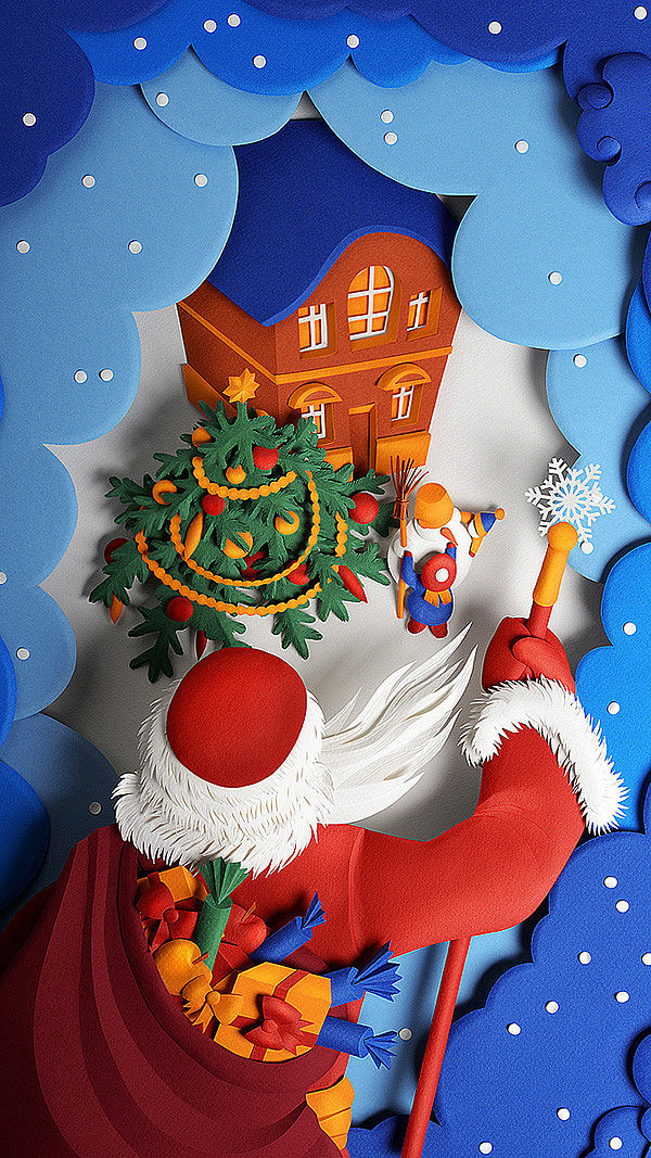 圣诞、跨年（海报、人物素材等）（图ZNjY1Nzg1MjQ=） - 品牌 - 站酷设计师小丑的欢乐原创素材 - 站酷ZCOOL