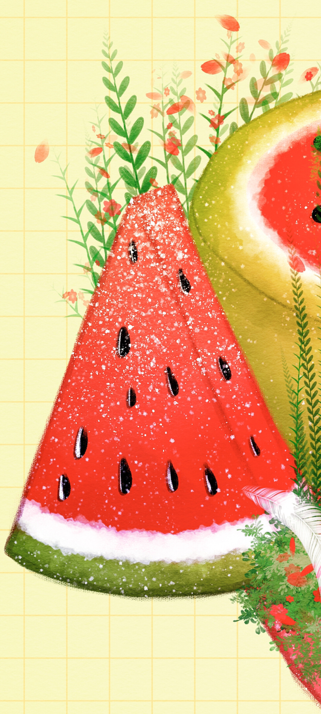 五顏六色的夏季西瓜蛋糕 西瓜蛋糕配生奶油 照片背景圖桌布圖片免費下載 - Pngtree