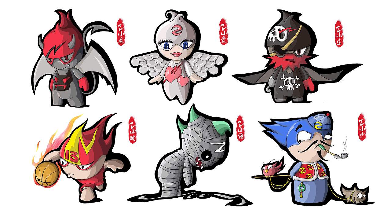 百变小z（图ZMjU1NjA2Njcy） - IP形象 - 站酷设计师王辰原创素材 - 站酷ZCOOL