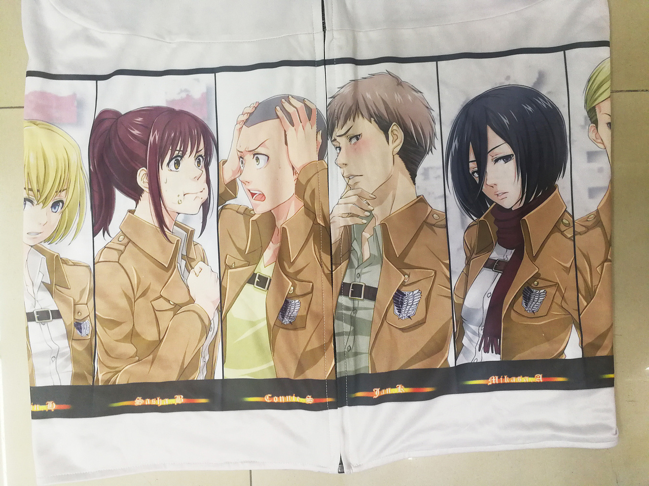 彩色面细节效果