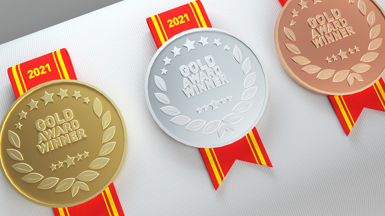 奖牌|三维|产品|董莉设计 - 原创作品 - 站酷 (zcool)