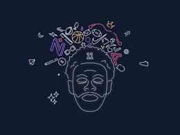 Kyrie Irving霓虹燈效果