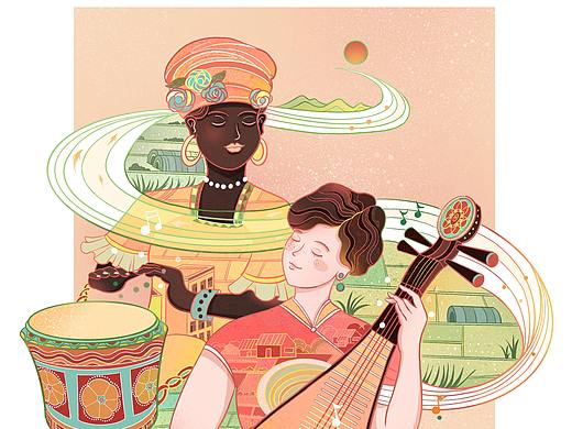 CHINA DAILY中国日报插画配图