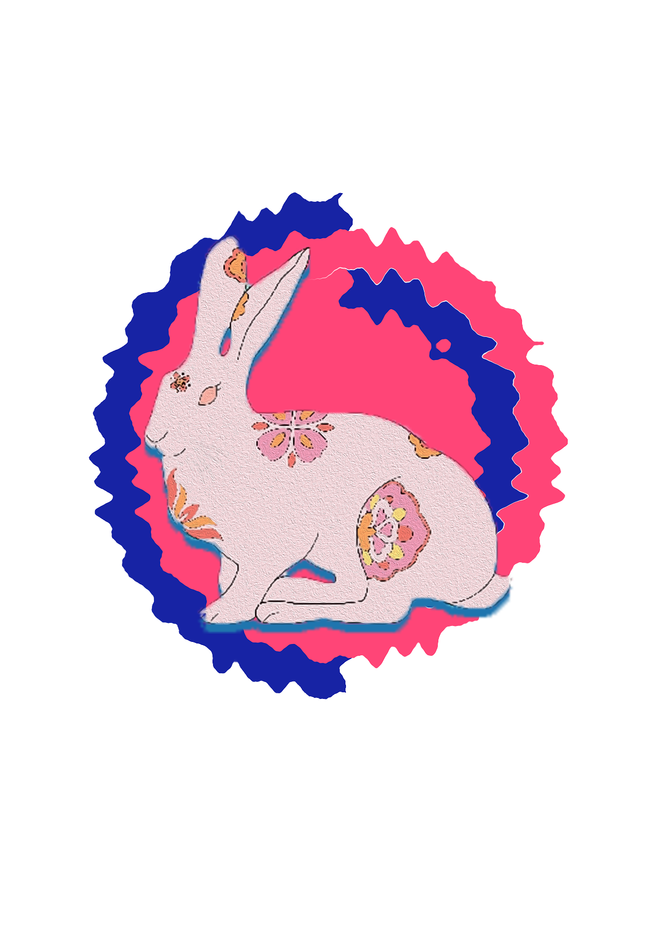 基于羌绣的文创设计——十二生肖