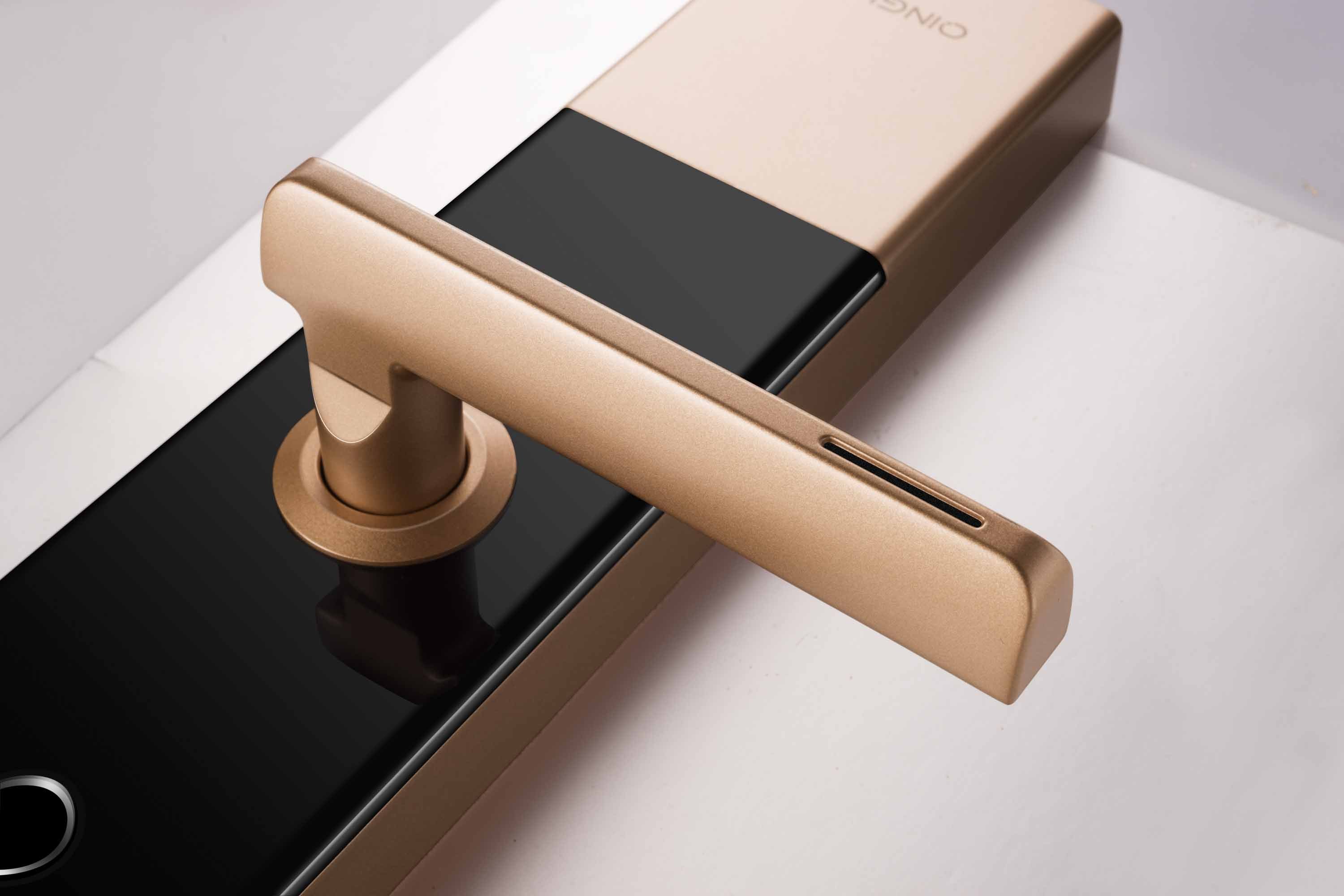 frankstudio-青稞智能门锁拍摄