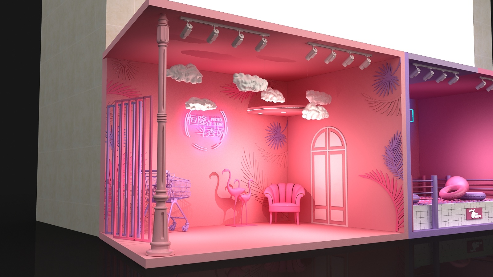 拍照dp美陈|空间|展示设计 |sneakout - 原创作品 - 站酷 (zcool)