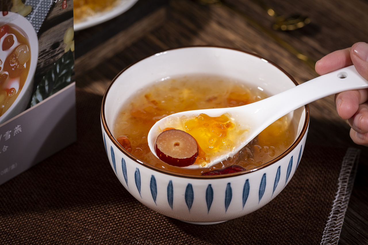 桃胶皂角米雪燕组合