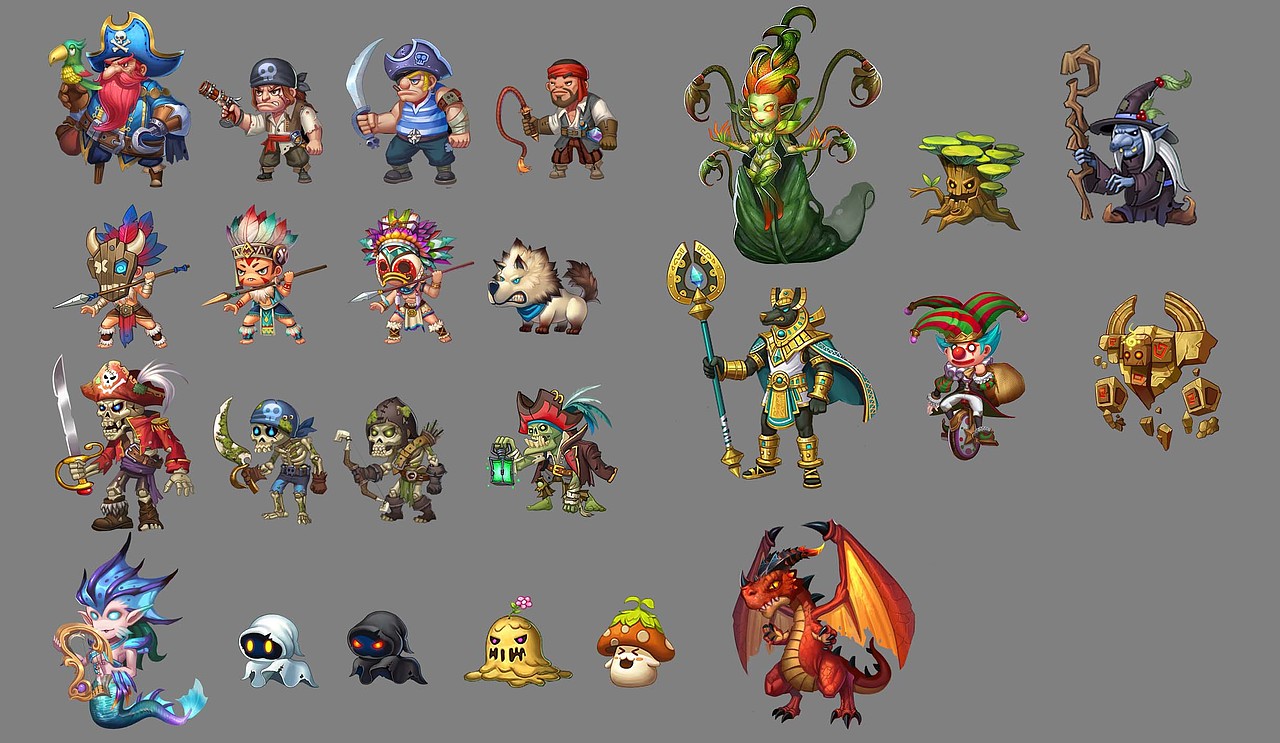 游戏其中的小怪