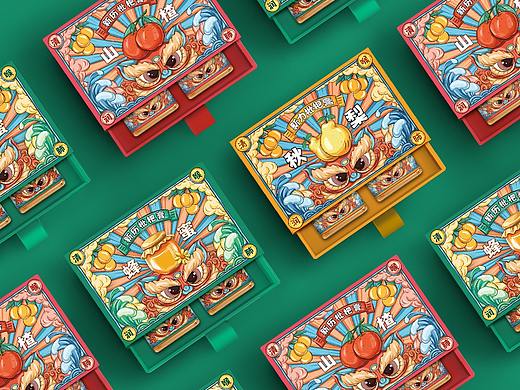 国潮枇杷膏包装设计