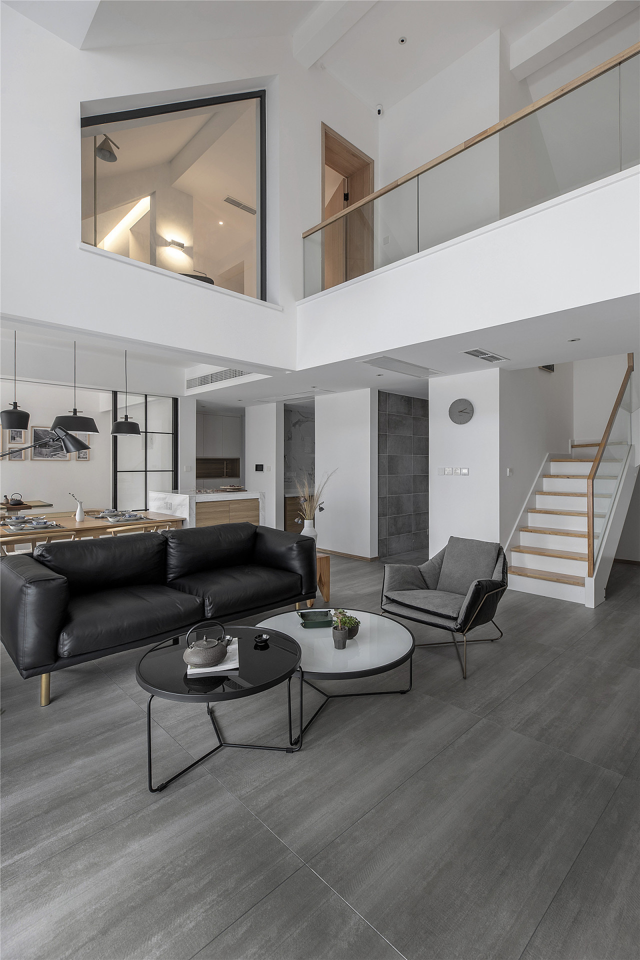 现代简约 异形复式空间