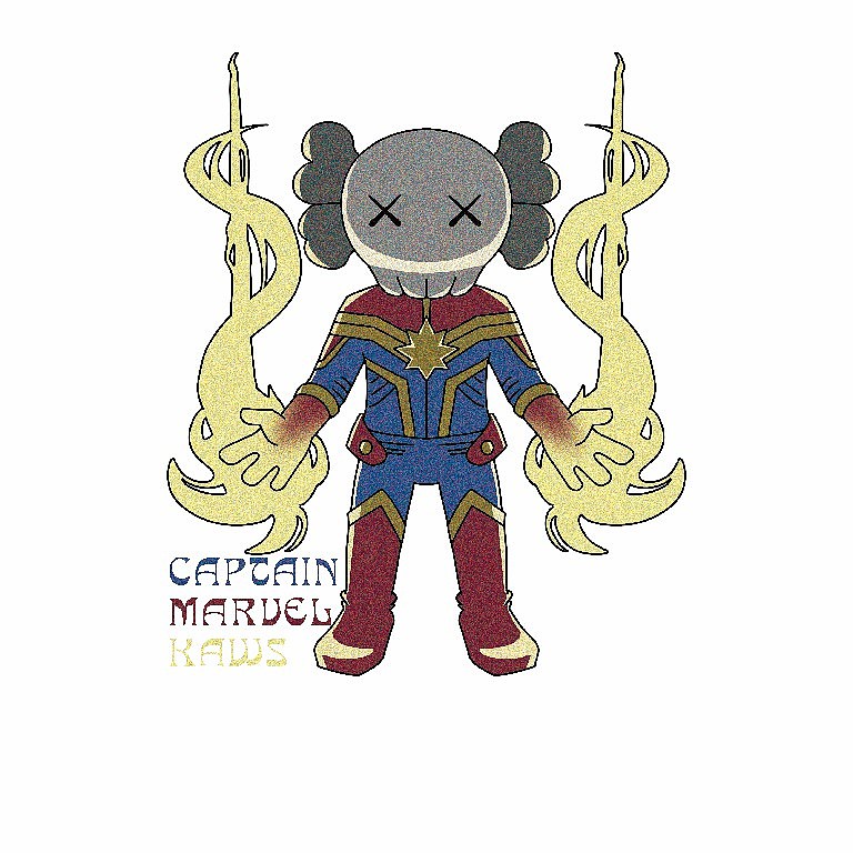 kaws&漫威|插画|创作习作|春田早萨姆 - 原创作品 - 站酷 (zcool)