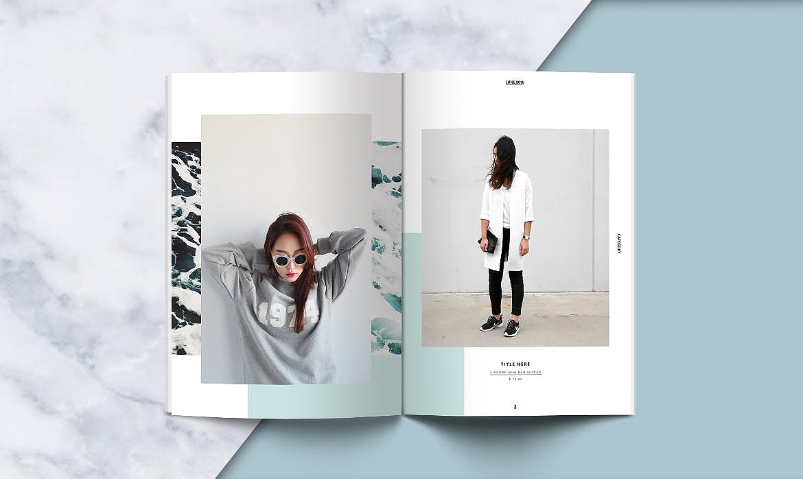 时尚杂志小册子（含Indesign源文件）（图ZOTUxMDgwOTI=） - 书籍/画册 - 站酷设计师skyzheng原创素材 - 站酷ZCOOL