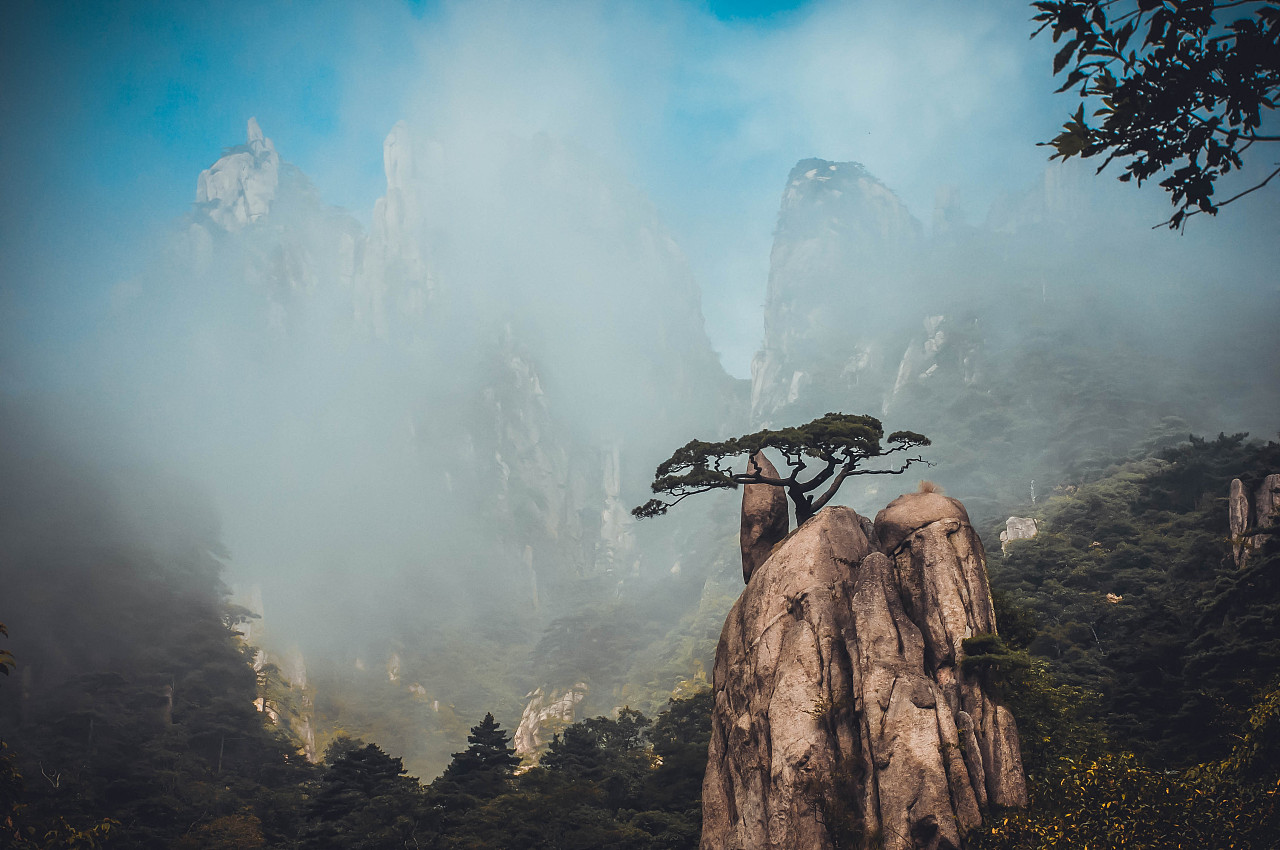 黄山|摄影|风光|广大人民群众 - 原创作品 - 站酷 (zcool)