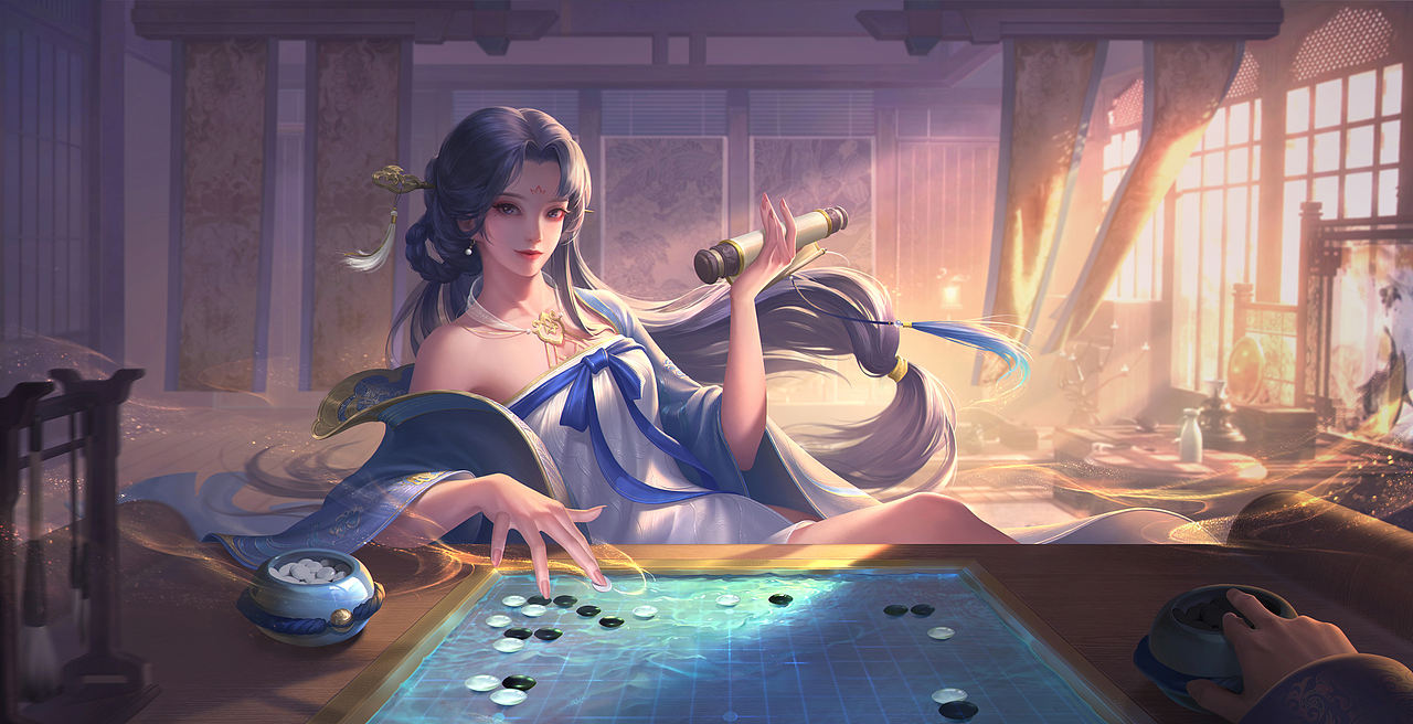 对弈（图ZMzQ1Nzg2NDEy） - 商业插画 - 站酷设计师sunyixian原创素材 - 站酷ZCOOL