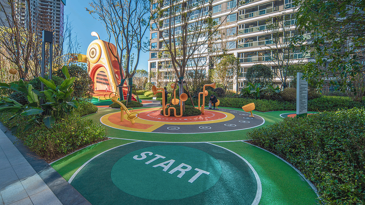 儿童游乐场地案列